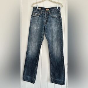 Hugo Boss Orange Jeans Mens 30x32
Blue Regular Fit Denim Pants Button Fly